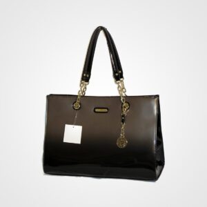 Classic Black Over‑the‑Shoulder Handbag