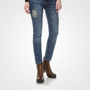 Women’s Slim‑Fit Blue Jeans